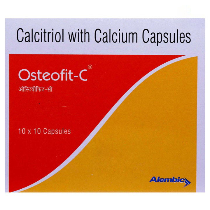 Osteofit-C Capsule (Strip of 10) supplement for bone health