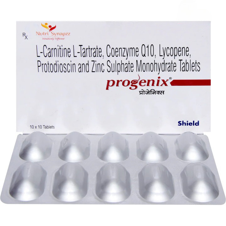 Progenix Tablet (Strip of 10) nutritional supplement
