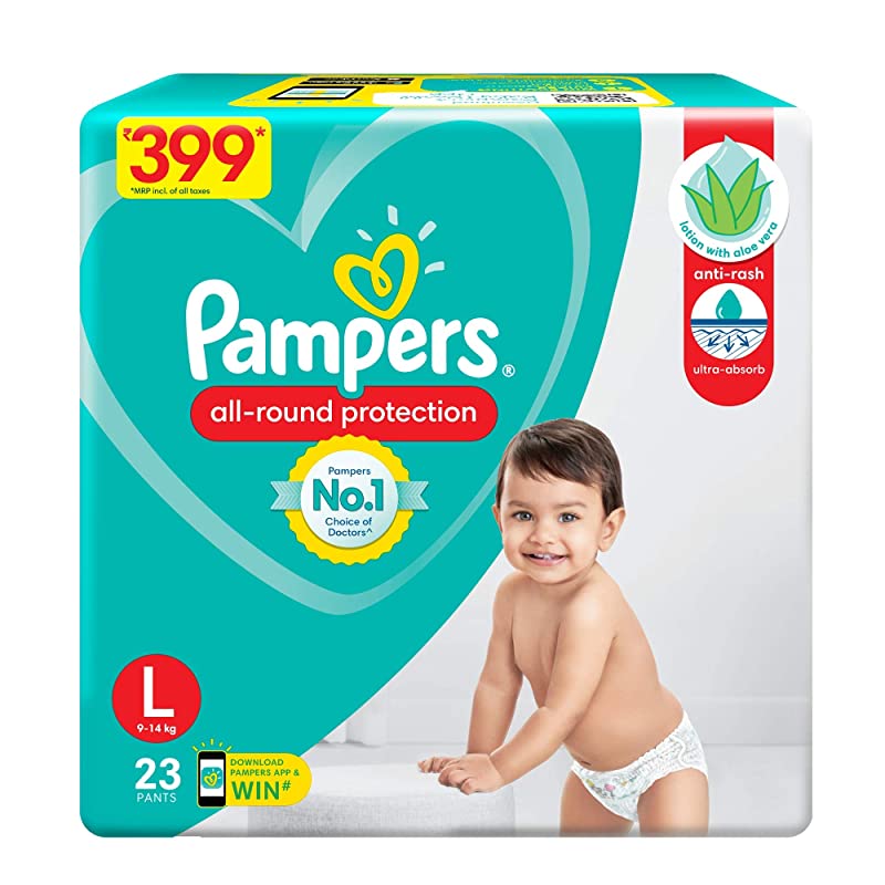 Pampers Diaper Pants Large (Pack of 23)