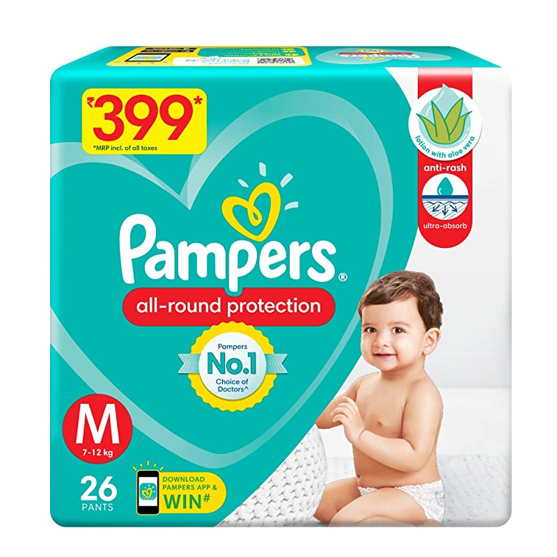 Pampers Diaper Pants Medium (Pack of 26)