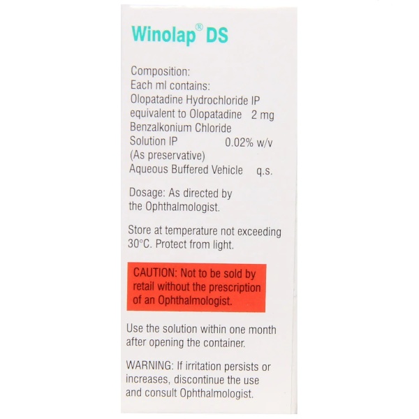 Winolap DS Eye Drops 2.5ml