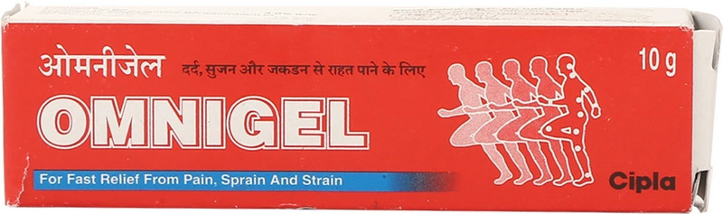 Omnigel 10g for pain relief