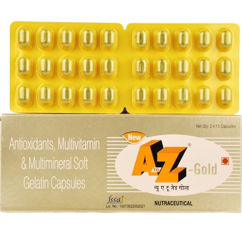 A To Z Gold Capsule 15's