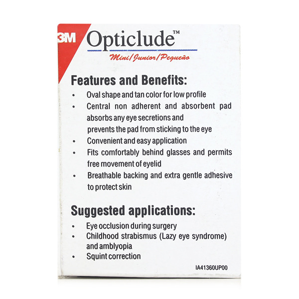 Opticlude 1537 Mini Orthoptic Eye Patch (Pack of 20)