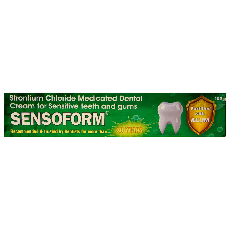 Sensoform Medicated Dental Cream 100g