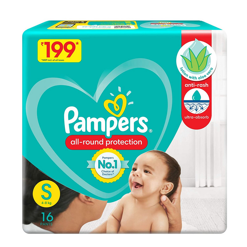 Pampers Baby Dry Pants Small 16's