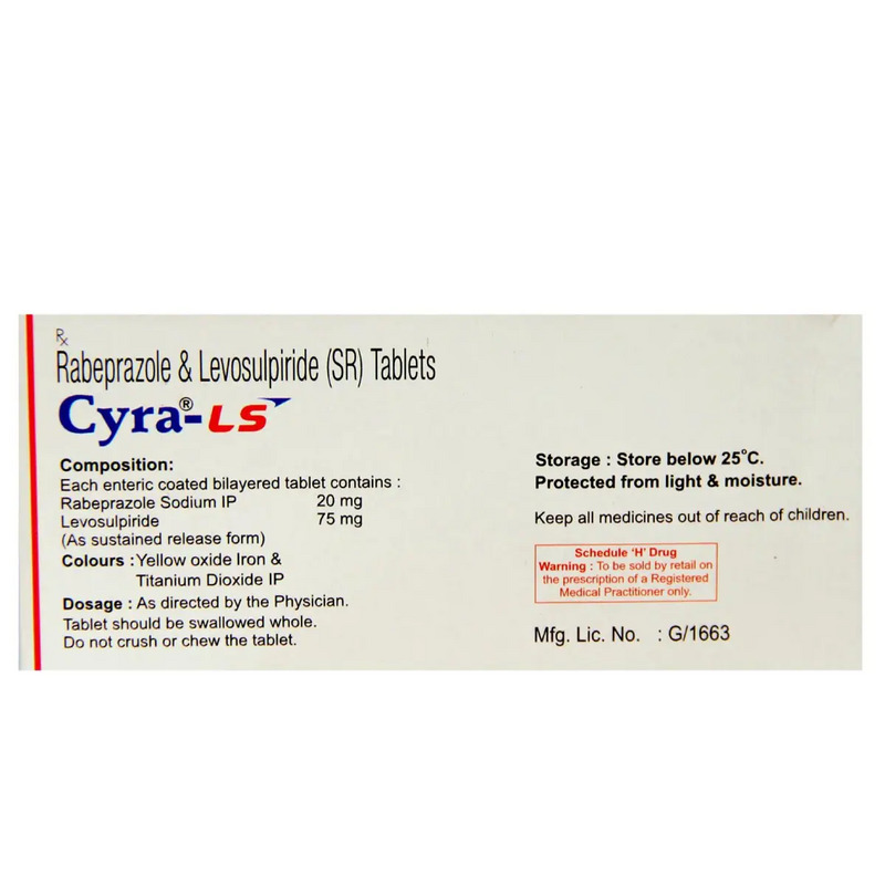 Cyra-LS Tablet SR 10's