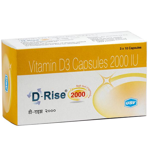 D-Rise 2000 Capsule 10's