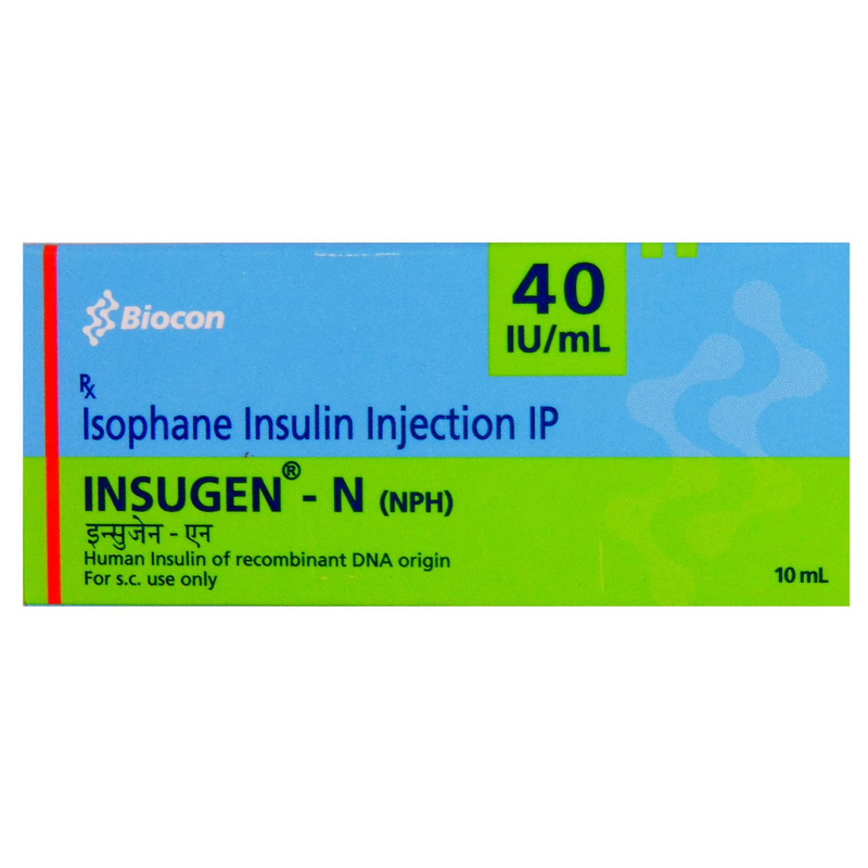 Insugen-N 40IU/ml Injection 10ml