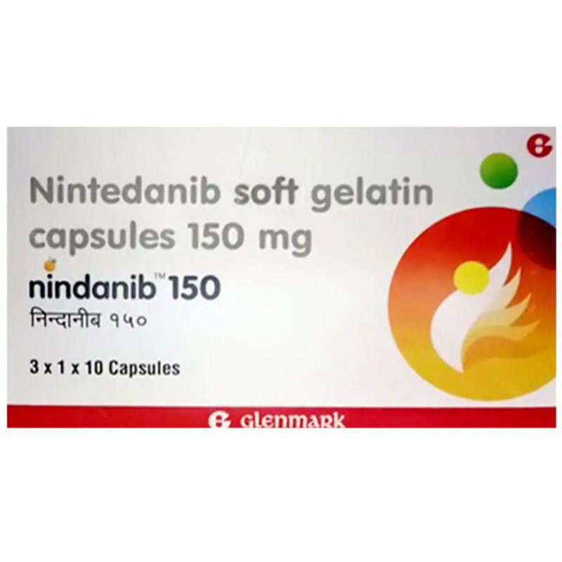 Nindanib 150 Soft Gelatin Capsule 10's