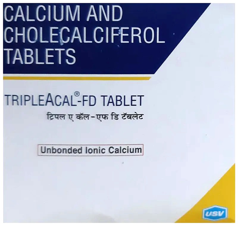 TripleACal-FD Tablet 15's