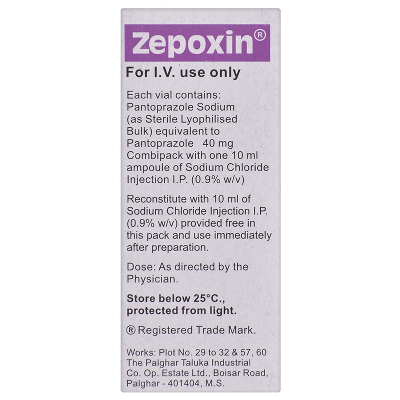 Zepoxin 40mg Injection 10ml