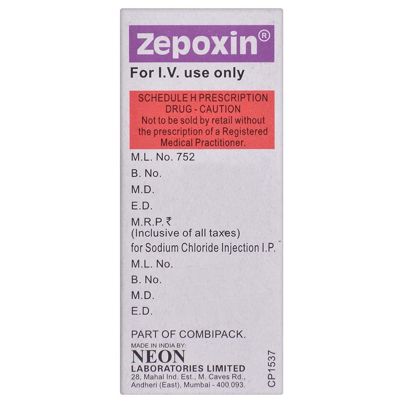 Zepoxin 40mg Injection 10ml