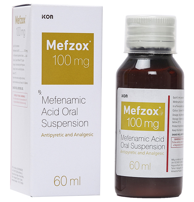 Mefzox 100mg Oral Suspension 60ml