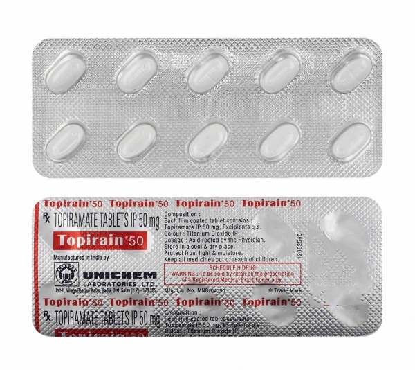 Topirain 50 Tablet (Strip of 10)
