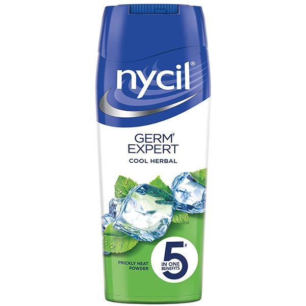 Nycil Germ Expert Cool Herbal Prickly Heat Powder 150g