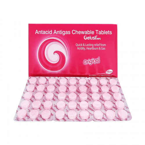Gelusil MPS Chewable Mint Tablet 15's
