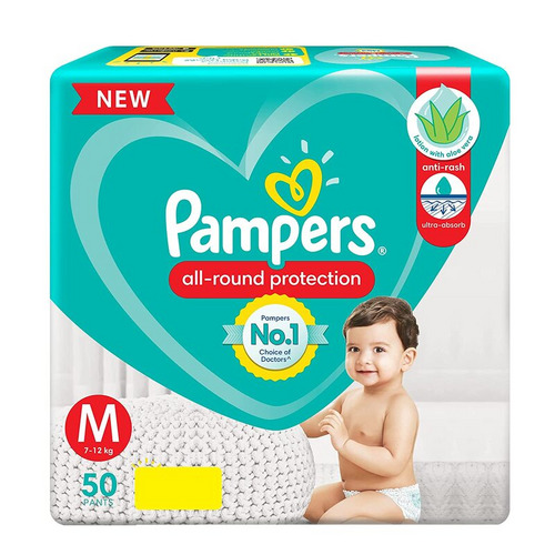 Pampers Diaper Pants Medium 50's
