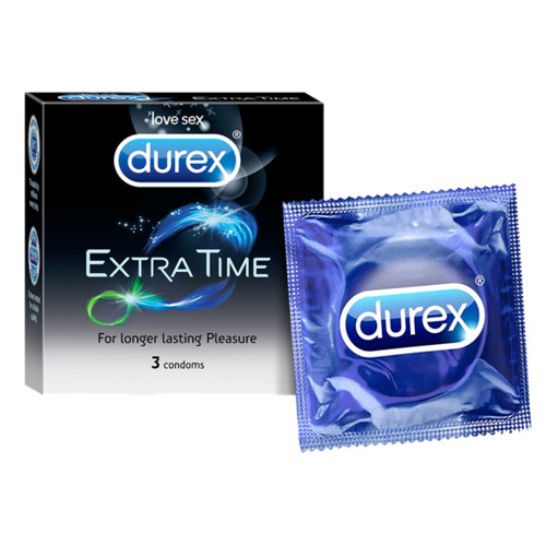 Durex Extra Time Condoms 3's