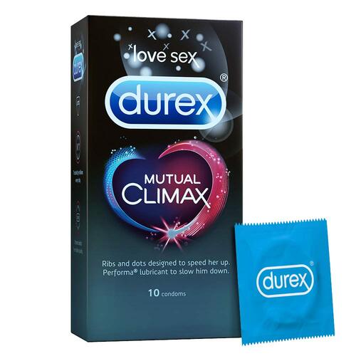 Durex Mutual Climax Condoms 10's