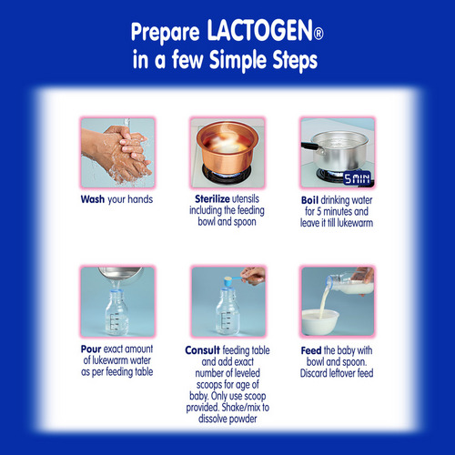 Nestle Lactogen 1 Infant Formula Powder 400g (upto 6 months)