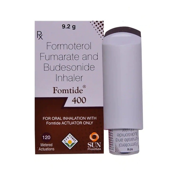 Fomtide 400 CFC Free Inhaler 9.2g 120 MDI