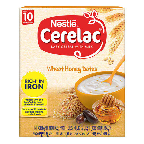 Nestle Cerelac Wheat Honey Dates Baby Cereal with Milk 300g