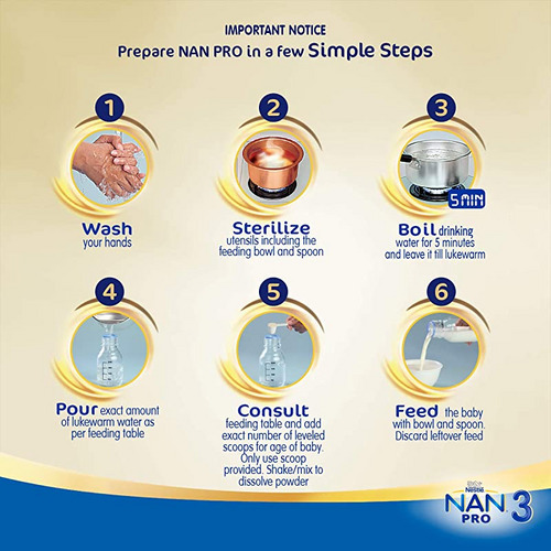 Nestle Nan Pro 3 Follow-Up Formula 400g
