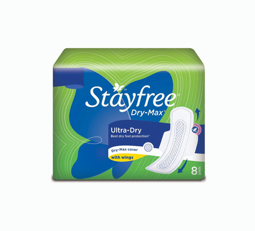 Stayfree Dry Max Ultra-Dry Wings 8's