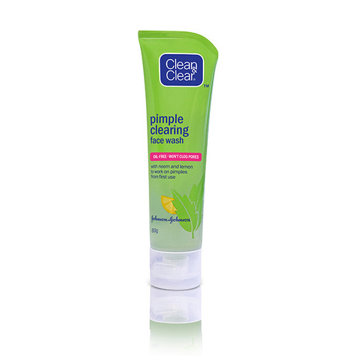 Clean & Clear Pimple Clearing Face Wash 80g