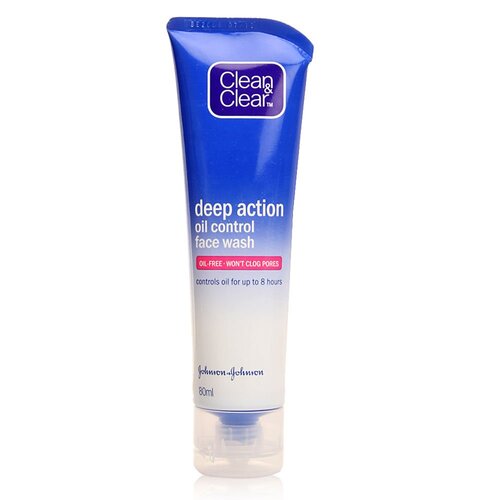 Clean & Clear Deep Action Oil Control Face Wash 80ml