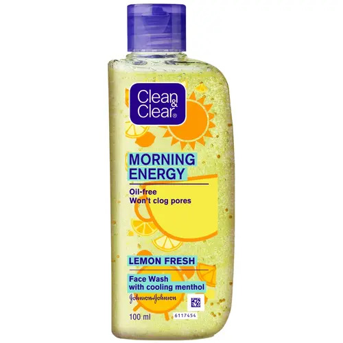 Clean & Clear Morning Energy Oil-Free Lemon Fresh Face Wash 100ml