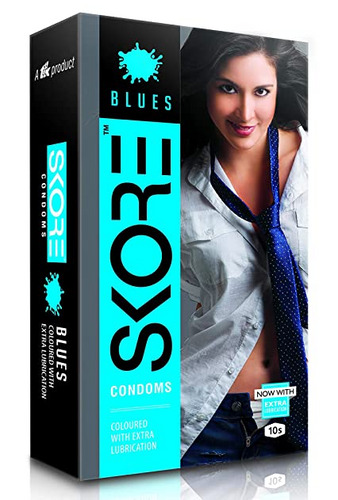 Skore Blues Condoms 10's