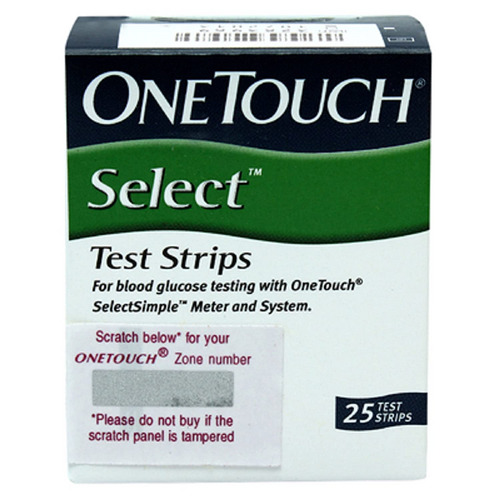 OneTouch Select Test Strips 25's