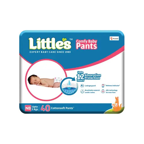 Little's Comfy New Born Baby Pants 40's
