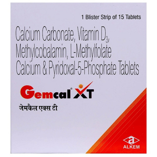 Gemcal XT Tablet 15's