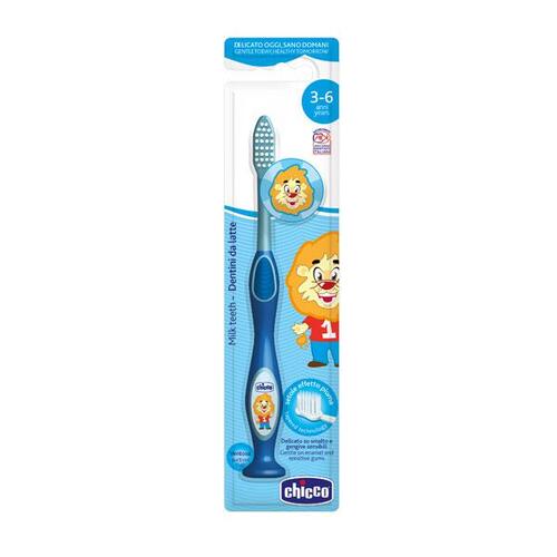 Chicco Blue Toothbrush (3 to 6 years)