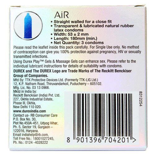 Durex Air Ultra Thin Condoms 3's