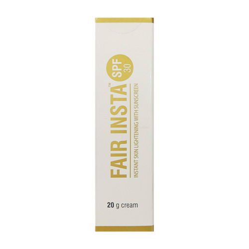 Fair Insta SPF 30 Instant Skin Lightening with Sunscreen Cream 20g