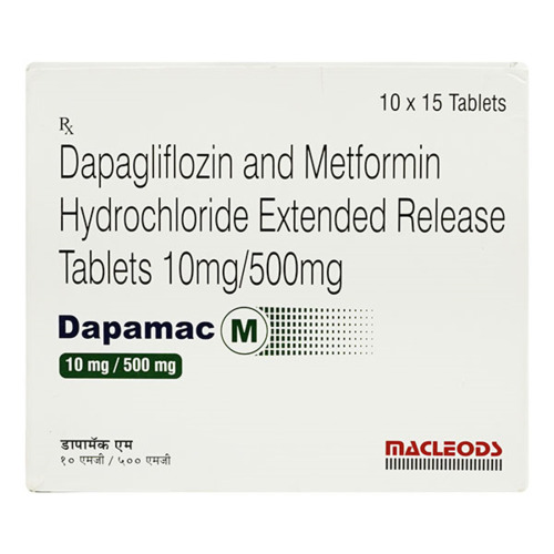 Dapamac M 10mg/500mg Tablet 15's