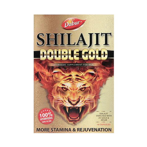 Dabur Shilajit Double Gold Capsules 10's