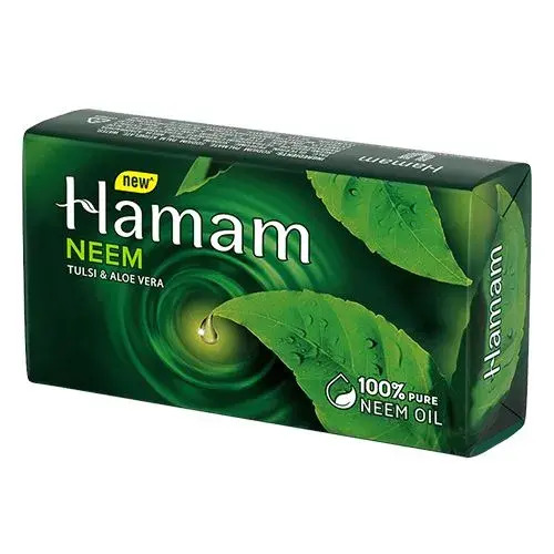 Hamam Neem Tulsi and Aloevera Soap Bar 100g