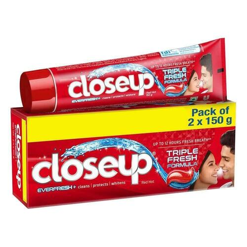 Close Up Red Hot Toothpaste 150g (Pack of 2)