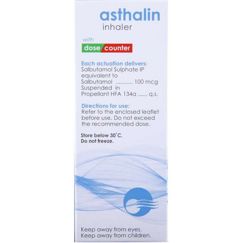 Asthalin 100mcg Inhaler 200 MDI