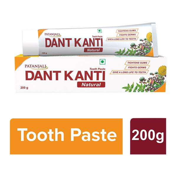 Patanjali Natural Dant Kanti Tooth Paste 200g