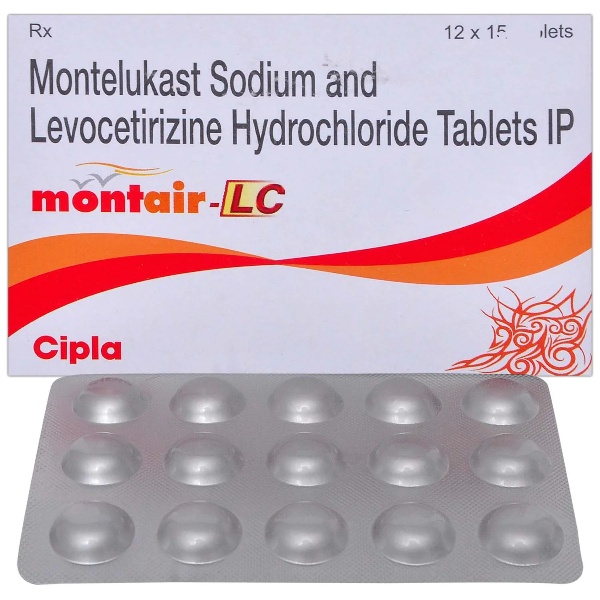 Montair-LC Tablet 15's