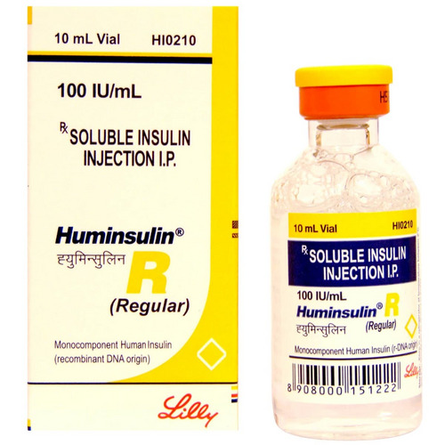 Huminsulin R 100IU/ml Solution for Injection 10ml