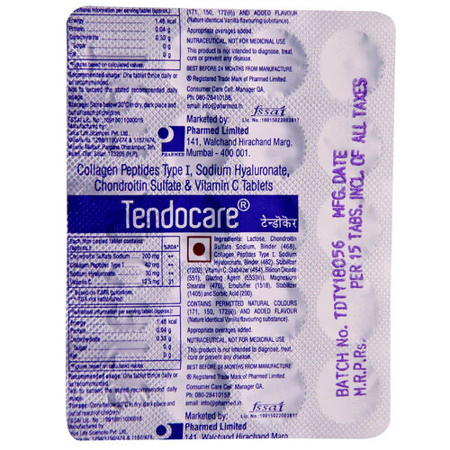 Tendocare Tablet 15's