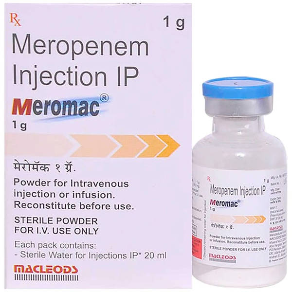 Meromac 1gm Injection (1 Vial)