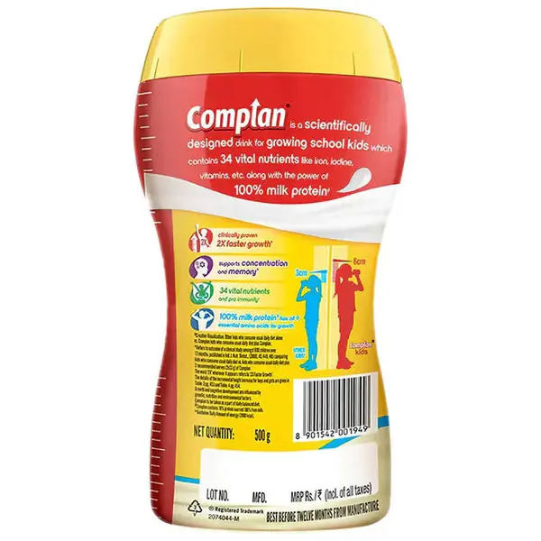 Complan Creamy Classic Nutrition Drink 500g (Jar)